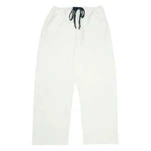 Almond Surf アーモンドサーフ DOCTOR PANTS メンズ/レディース ネイビー/ホワイト S-L GF4005 【ドクターパンツ パンツ イージーパンツ リラックスパンツ ワイド 日本製 ルーズ 医者 ドクター カリフ