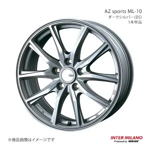 INTER MILANO インターミラノ CLAIRE GZ10 ホイール 1本単品 MX-30 / MX-30EV DREJ3P/DRH3P 2020/10～【18×7.5J 5-114.3 INSET48 グロスブラック】