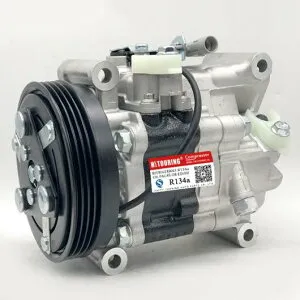 適用: スズキ SX4 エア AC コンプレッサー スズキ スイフト III SX4 95200-63JA0 95200-63JA1 95201-63JA0 95201-63JA1 9520063JA1 SV08A AL-II-9210 AL Air conditioner compressor