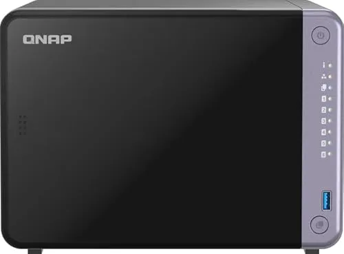 【 Amazon.co.jp 限定 】QNAP 6ベイ NAS TS-632X-4G /AZ 10GbE SFP+対応 4コアCPU搭載 国内正規代理店品 / メーカー保証2年+代理店6か月延長保証