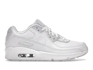 今だけ【1000円クーポン】発行中!!Nike エアマックス90 リ・クラフト トリプル ホワイト (GS) Air Max 90 Recraft Triple White (GS) ナイキ CD6864-100 エアマックス 90 トリプル ホワイト GS 19SX-20220918105749-014