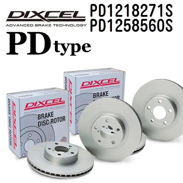 DIXCEL ディクセル ブレーキローター PD1218271S PD1258560S PDタイプ Mini CROSSOVER_F60 ミニ