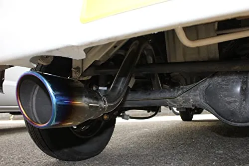 エブリィ バン マフラー HBD-DA17V EBD-DA64V GBD-DA64V HBD-DA64V 2WD 4WD NA車 ステンレス SUS 1本出し ブルーカラー マフラー カーパーツ 自動車パーツ アクセサリー カスタムパーツ 車用品 EVER