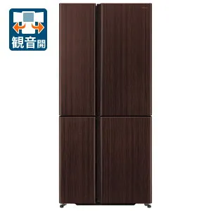 （標準設置料込_Aエリアのみ）アクア 512L 4ドア冷蔵庫（ダークウッドブラウン） AQR-TZ51R-T AQUA TZシリーズ [AQRTZ51RT]