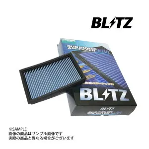 BLITZ ブリッツ エアクリ スペーシアカスタム MK53S R06A+WA05A (Turbo) LM エアフィルター 59622 トラスト企画 スズキ (765121131