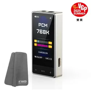 FIIO ポータブル ヘッドホンアンプ QX13 ゴールド (FIO-QX13-G) 《ロゴ入りクロスプレゼント》