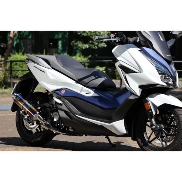 SP TADAO SP忠男マフラー 21~ FORZA フォルツァ 2BK-MF15 POWERBOX FULL S TitanBlue FO2-PB-22