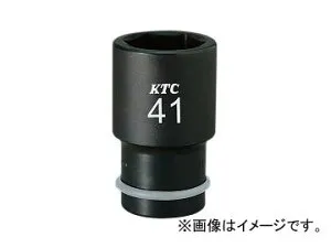 KTC 19.0sq.インパクトレンチ用ソケット（ディープ薄肉） ピン・リング付 BP6L-34TP With impact wrench socket deep thin meat with pin ring