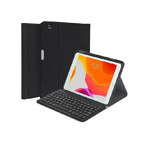QYiiD Keyboard Case for iPad Pro 12.9-inch 2017/2015 (Old Model, 2nd ＆ 1st Generation), Wireless Detachable Keyboard Smart Folio Cover with _並行輸入