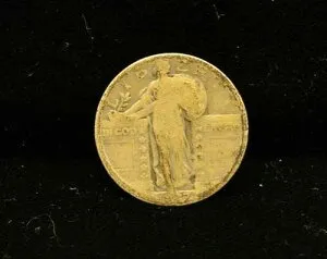 1927-S スタンディング リバティ クォーター #EB12006