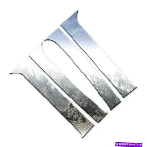 ドアピラー Chrome Pillar Post Trim 4ピースキット（適合：2007-2013 Chevrolet Avalanche 4-Door） Chrome Pillar Post Trim 4 Piece Kit (fits: 2007-2013 Chevrolet Avalanche 4-door)【並行輸入品】
