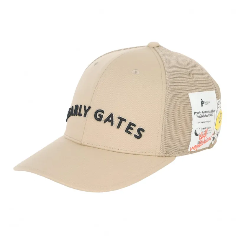 パーリーゲイツ ゴルフウェア キャップ 春 夏 BioネームリサイクルツイルCAP (0535187501) PEARLY GATES