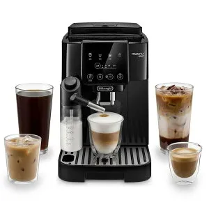 ＼クーポン配布／デロンギ 全自動コーヒーマシン マグニフィカスタート ECAM22062B ブラック エスプレッソマシン コーヒーメーカー ミル付き 豆挽き カプチーノ カフェラテ ラテクレマ アイス