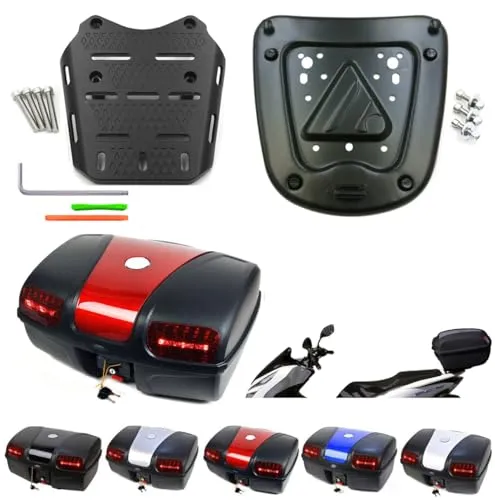 AG-APS PCX専用 ボックス&キャリアセット AG-86 容量47L 取付簡単 リアボックス バイクボックス トップケース バイク ボックス ケース BIKE BOX ホンダ (PCX 2014~2024) PCX125-JF56/JF81/JF84