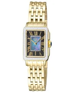 ジェビル レディース アクセサリー 腕時計 Tシャツ Gevril Women's Padova Swiss Quartz Gold-Tone Stainless Steel Bracelet Watch 30mm Gold-Tone ゴールド