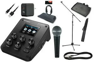 Roland ローランド / GO:MIXER STUDIO [SM58-LCE ＆ マイクスタンド・マイクケーブルセット！] オーディオインターフェース