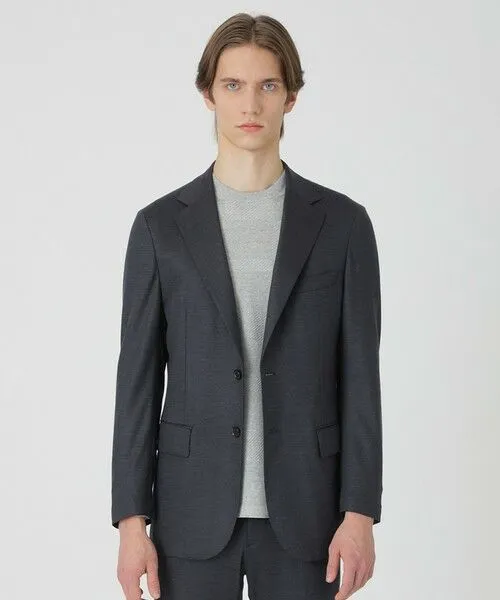 BLUE LABEL / BLACK LABEL CRESTBRIDGE/ブルーレーベル / ブラックレーベル・クレストブリッジ 【一部店舗限定】MIYUKI TOPジャージーソリッドジャケット グレー4 LL