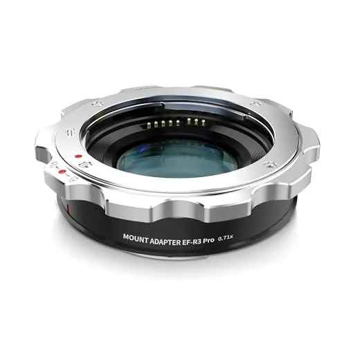 カメラに代わって、 EF-R3/EF-R3 Pro、互換性がありますCanon EF to RF と互換性あり、フルフレームオートフォーカス 0.71x、RP R3 用スピードブーストアダプター 、撮影(EF-R3 PRO_EF (EOS))