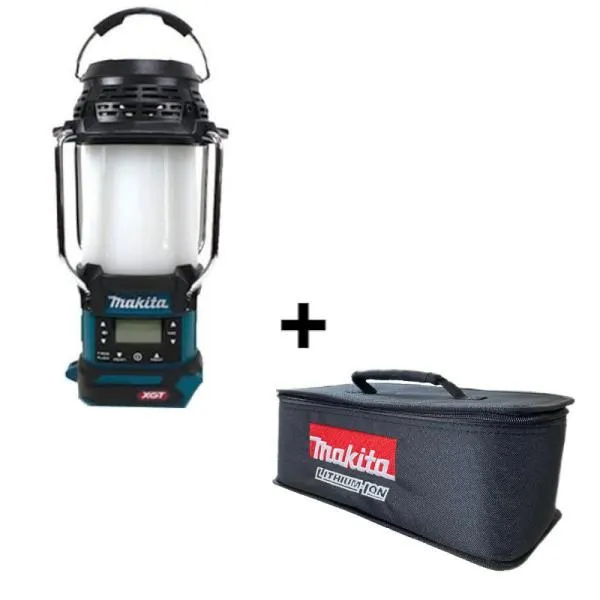 マキタ MR054 充電式ランタン付ラジオ 18V/14.4V(本体のみ) ソフトケース 198589-1 ◆