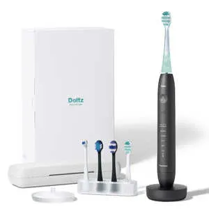 パナソニック Panasonic 電動歯ブラシ Doltz ドルツ [ 音波振動式 / AC100V-240V ] スペースブラック EW-DT88-K
