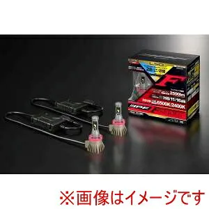 【アイピーエフ IPF】アイピーエフ F50DFLB フォグランプ用LEDバルブ ホワイト イエローデュアルカラー 6500K/2400K 12V/24V12W 2500lm H8/11/16