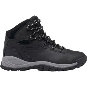 コロンビア レディース シューズ ブーツ・レインブーツ プラスサイズ ブーツ Columbia Newton Ridge Plus Wide Hiking Boot - Women's Black/Chalk2 ブラック