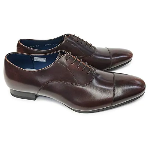 [リーガル] 靴 メンズ 21VR ストレートチップ ビジネスシューズ 日本製 ロングノーズ 内羽根 紳士靴 本革 21VRBC Made in Japan ダークブラウン 24.5cm