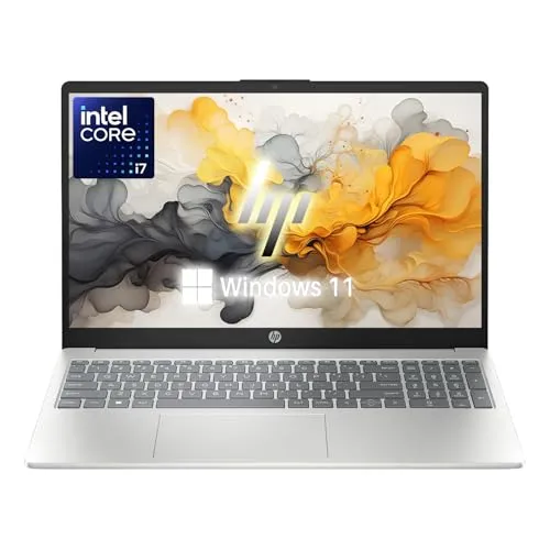 HP 2026年版 Core i7 15.6インチノートパソコン | Intel Core i7-1355U 最大5.0GHz | 16GB RAM - 1TB PCIe SSD | バックライトキーボード | ウェブカメラ | FHD | 長いバッテリー