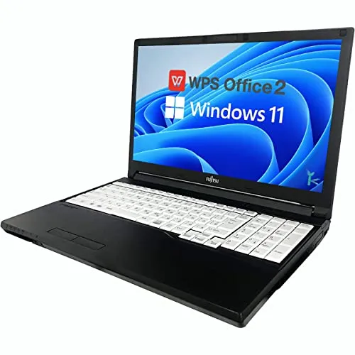 【整備済み品】office搭載 windows11/富士通 ノートパソコン 15.6型/A576シリーズ/テンキー付/第6世代Core i5-6300UノートPC/メモリ16GB/SSD256GB/DVDドライブ/HDMI対応 初期設定不要/初心者向け/Y