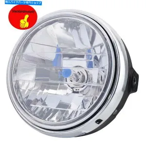 Headlight ホンダCB400 CB500 CB1300 HORNET VTEC/VTR250 7 オートバイラウンドヘッドライト For Honda CB400 CB500 CB1300 Hornet VTEC/VTR250 7 Motorcycle Round Headlight【並行輸入品】