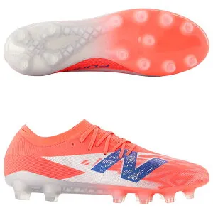 【4/27AM9時59分までポイント5倍】フューロン V8 ELITE HG D レッド×シルバー 【NewBalance|ニューバランス】サッカースパイクsf1hmp8d