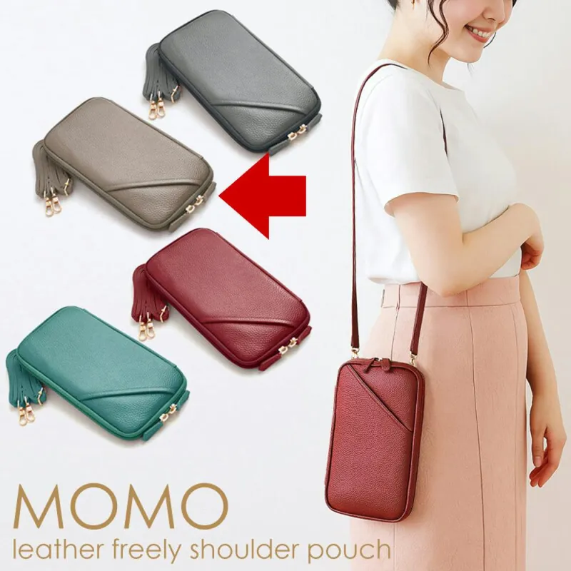 牛革2Wayショルダーポーチ AN-3220 レディースポシェット／グレージュ ＃flc-an-3220gl 紳士財布