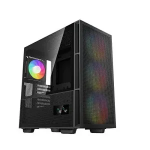【送料無料】Deepcool R-CH560-BKAPE4D-G-1 CH560 DIGITAL /高エアフローミドルタワーケース /ブラックモデル /CPUまたはGPUモニタリングパネル搭載 /140mm ARGBファン3基標準搭載 /360mmラジエーター対応