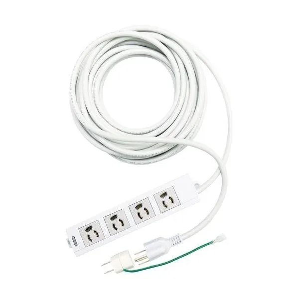 エレコム 延長コード 電源タップ 10m 3P 4個口 マグネット付 グレー T-ECOH34100NM ( 1個 )/ エレコム(ELECOM)