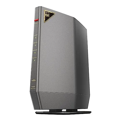 【Amazon.co.jp限定】 バッファロー ルーター 無線 LAN Wi-Fi 6E 11ax 6GHz AXE5400 トライバンド 6ストリーム 2401 + 2401 + 573 Mbps 有線 2.5Gbps エコパッケージ 【 iPhone