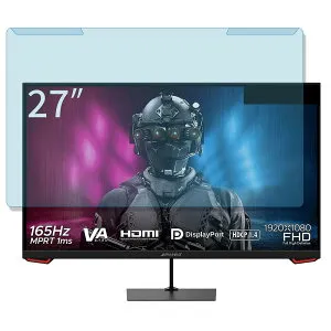 【ポイント2倍】 【取り外し簡単】 JAPANNEXT JN-VG27FHD165 27インチ 16:9 向けの ブルーライトカット フィルター 液晶保護 プロテクター プルテクター モニター スクリーン 用