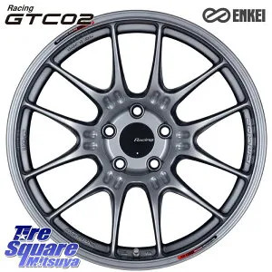 ENKEI エンケイ RACING GTC02 シルバー ホイール 18インチ 18 X 8.5J +35 5穴 114.3 ホイールのみ 4本価格 30系アルファード 30系ヴェルファイア アウトランダーPHEV 20系アルファード