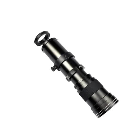 Canon RF EF Nikon FZ Sony AE マウントカメラ 420 ～ 800mm f8.3 ～ 16 マニュアル望遠ズームレンズに対応(Black,Sony A mount)
