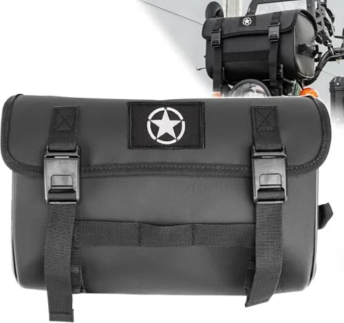 Motikvans バイク ツールバッグ フロントバッグ 小物入れ収納 防水耐摩耗大容量クロスカブCC110 ハンターカブ CT125トレイル125 rebel250 500 VN250 dax250汎用