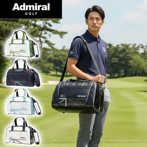 最大42%★土日限定 アドミラルゴルフ ボストンバッグ メンズ レディース 軽量 ゴルフ 大きめ 大容量 Admiral GOLF ボストン ランパントスポーツ ADMZ5BB2