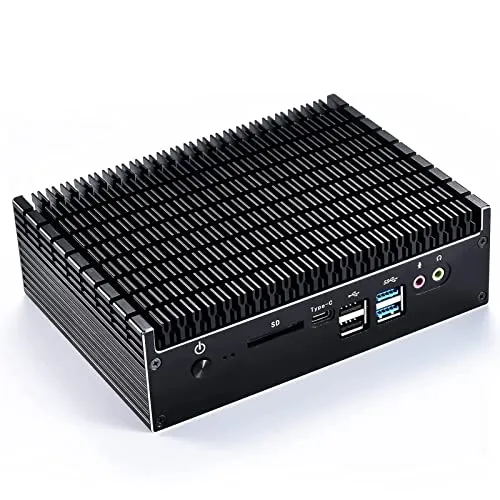 Skynew ファンレスPC ミニPC 無音 i7-10510U / 16GB / 512GB NVMe/Windows 11 Pro/Wi-Fi 6E / Bluetooth 5.2 第10世代 4K 静音 耐久性 省電力 Wake on Lan(WOL