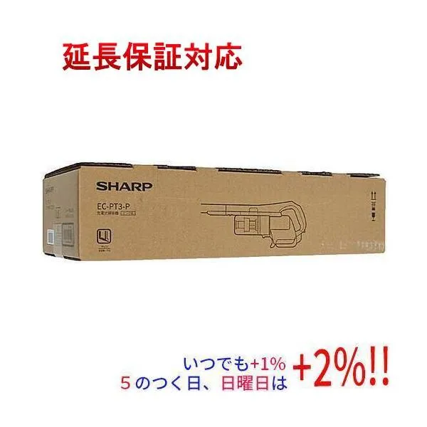 SHARP コードレススティック掃除機 マイルームスティック EC-PT3-P アッシュピンク