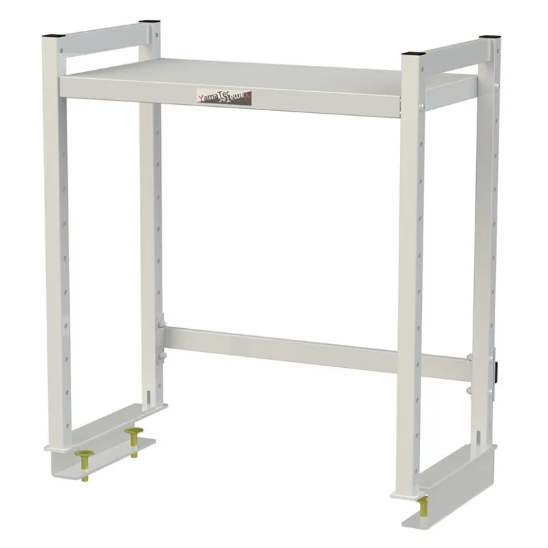 [オプション]山金工業 ワークテーブル 150シリーズ用 ロジスタンド 基本形 幅600×奥行300×高さ600mm 架台 上棚 全体耐荷重60kg LS-0606-W