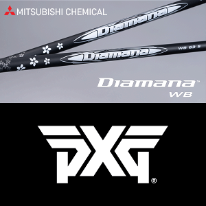 【全てメーカー純正部品使用】【PXG ウッド用 純正 スリーブ付きシャフト】三菱ケミカル ディアマナ WB (Mitsubishi Chemical Diamana WB)