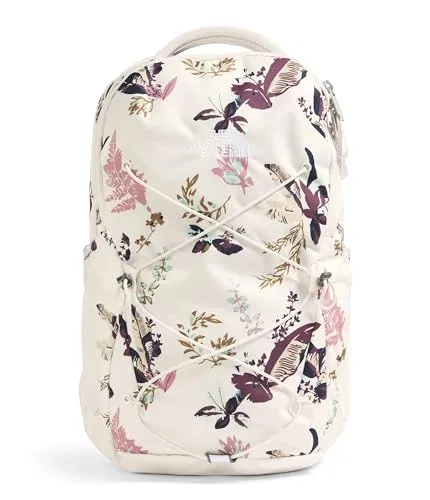 THE NORTH FACE レディース Jester Luxe Everyday ノートパソコンバックパック, ホワイトデューンリーフトスプリント。, One Size, レディースジェスターバックパック