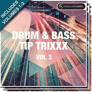 PRODUCER LOOPS DRUM BASS TIP TRIXXX BUNDLE (VOLS 1-3)(オンライン納品)(2時間以内に納品) プラグインソフト
