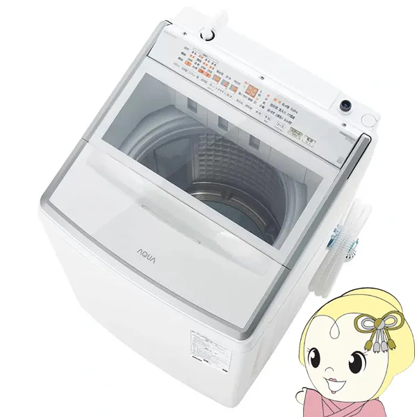 全自動洗濯機 【標準設置費込み】 AQUA アクア 14.0kg ホワイト VPシリーズ AQW-VP14A-W ぎおん