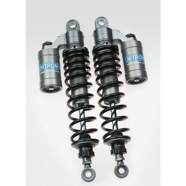 NITRON ナイトロン リアサスペンションツインショック TWIN R3 シリーズ スプリングカラー：ブラック / テーマカラー：タイタニアム FORZA Forza350 足回り
