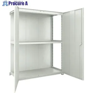 TRUSCO M3型棚 背板・扉付 W900XD571 3段 連結 M3-6363-SD-B 1台 ■▼772-6856