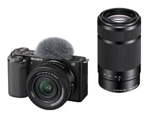 【新品/在庫あり】SONY VLOGCAM ZV-E10X ダブルズームレンズキット ブラック ソニー デジタル一眼カメラ